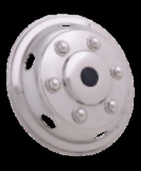Chrom Radzierdeckel 17,5" Doppelbereifung
