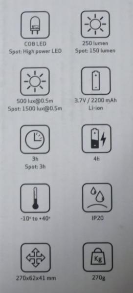 Scangrip MAG 3 - wiederaufladbare LED Arbeitsleuch